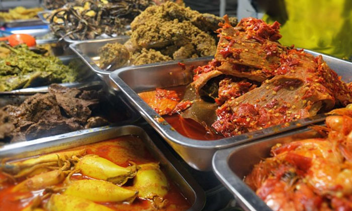 kuliner padang yang pedas